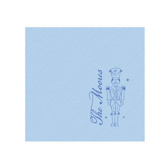 nutcracker | beverage napkins | 3ply or linen