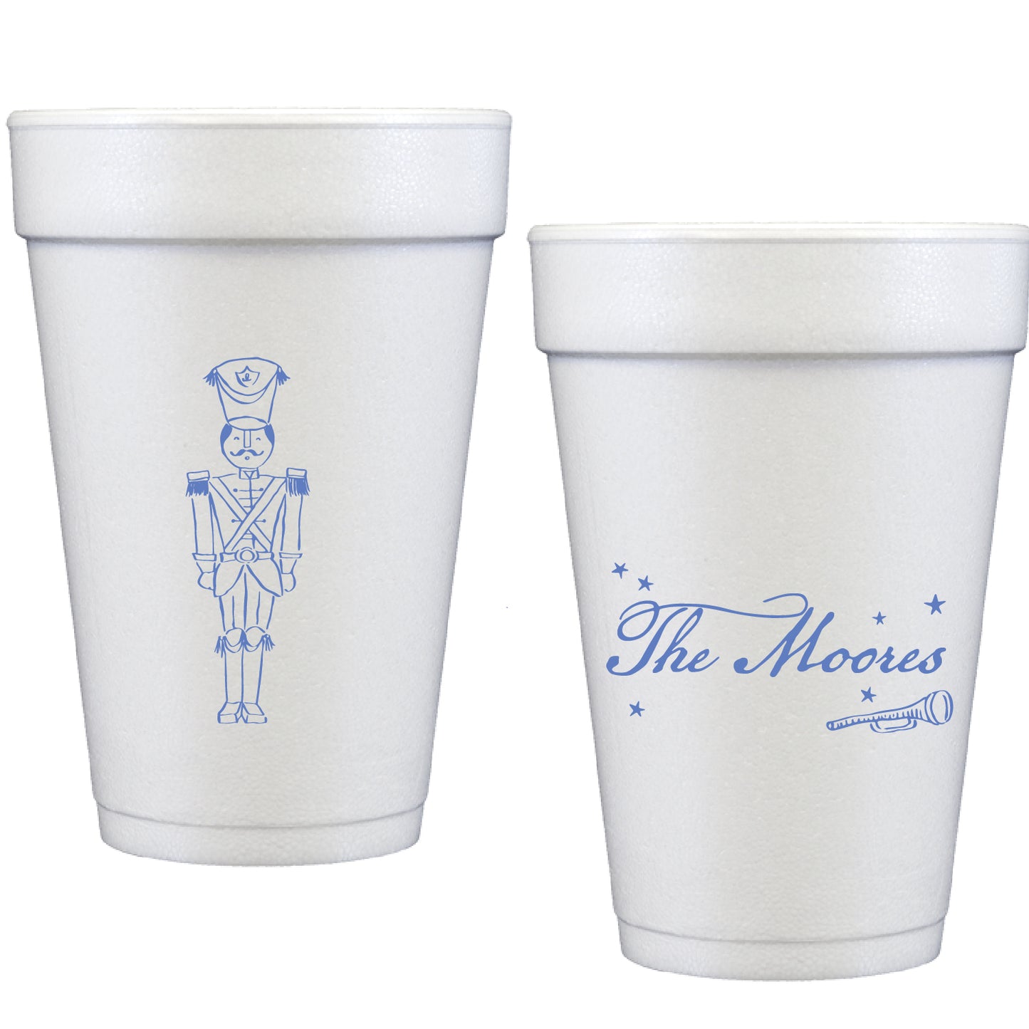 nutcracker | styrofoam cups