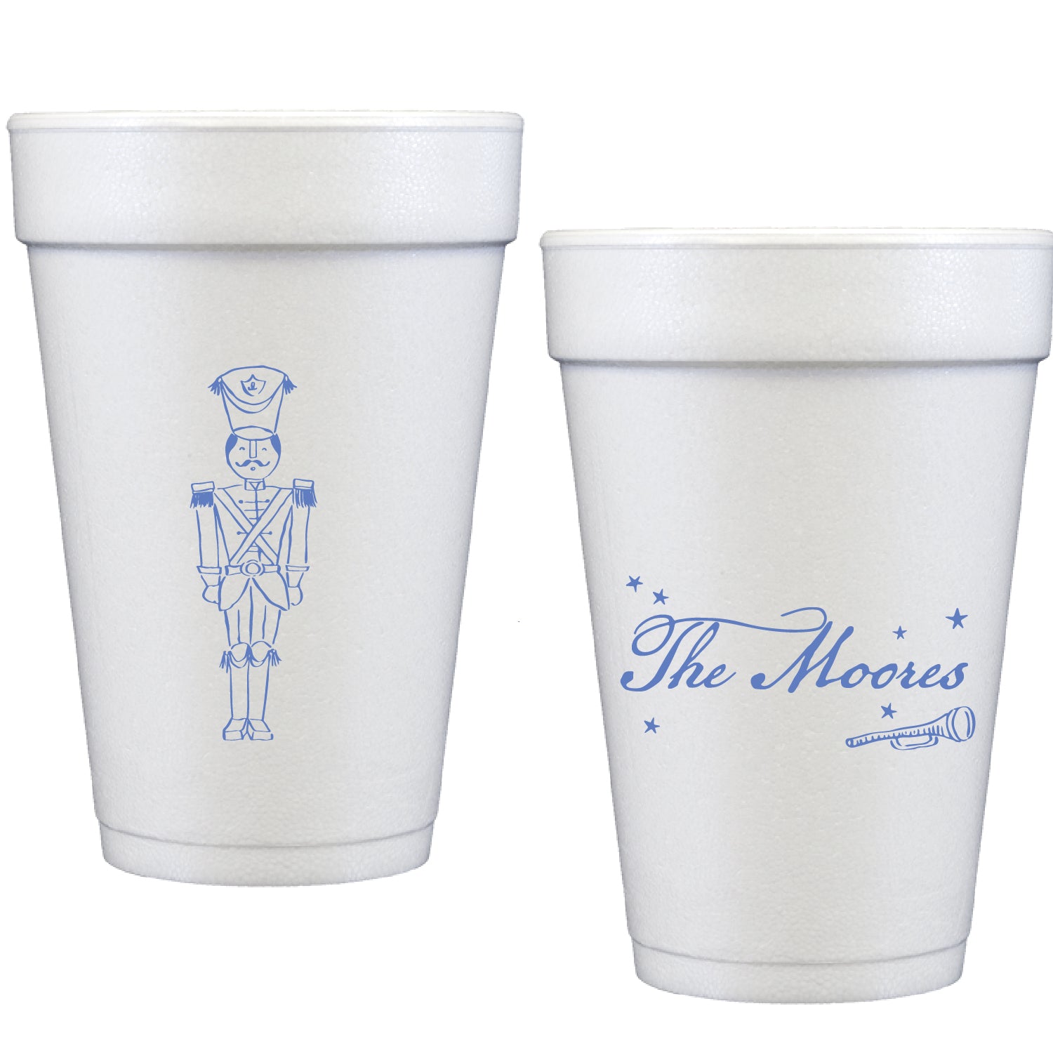 nutcracker | styrofoam cups
