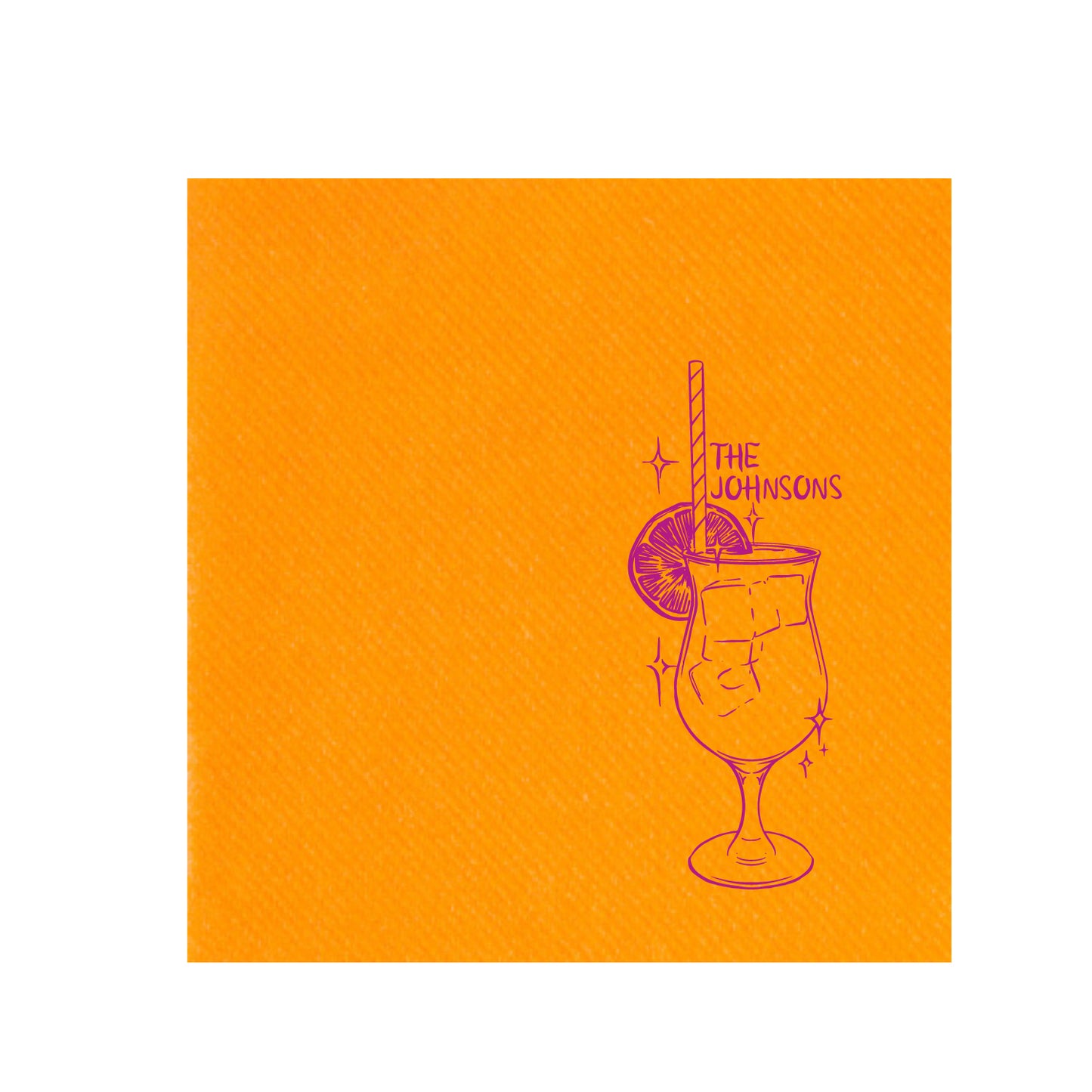 sparkly spritz | beverage napkins | 3ply or linen