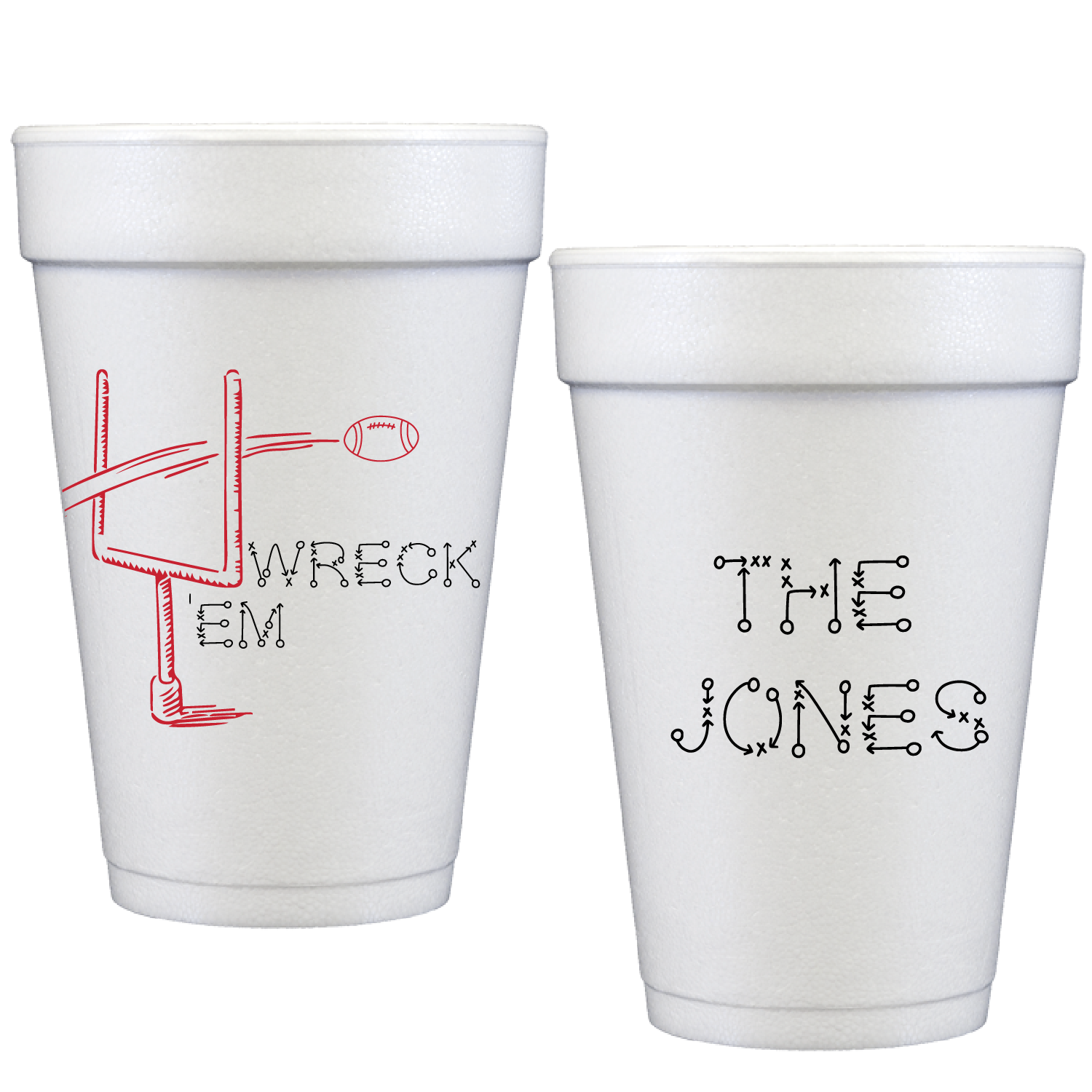 tailgate | tech | styrofoam cup