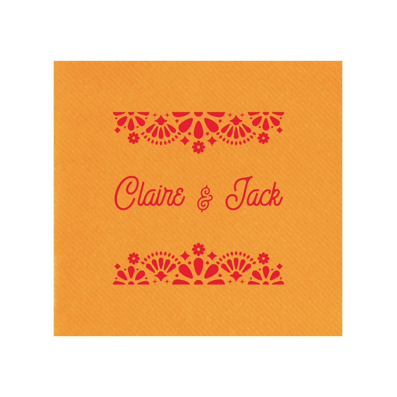 fiesta folk | beverage napkins | 3ply or linen