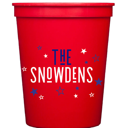 stars and stripes name | stadium cups