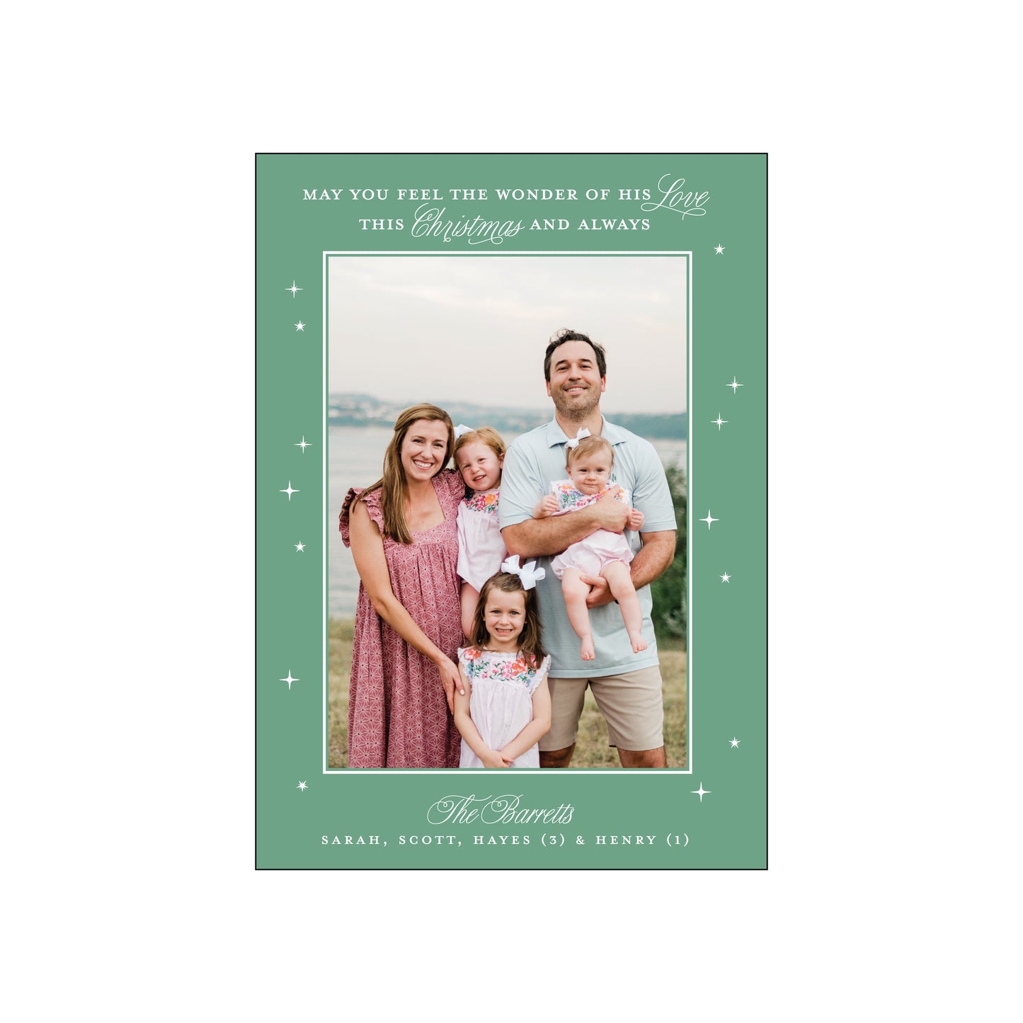 stars and wonders | holiday card | foil-stamped