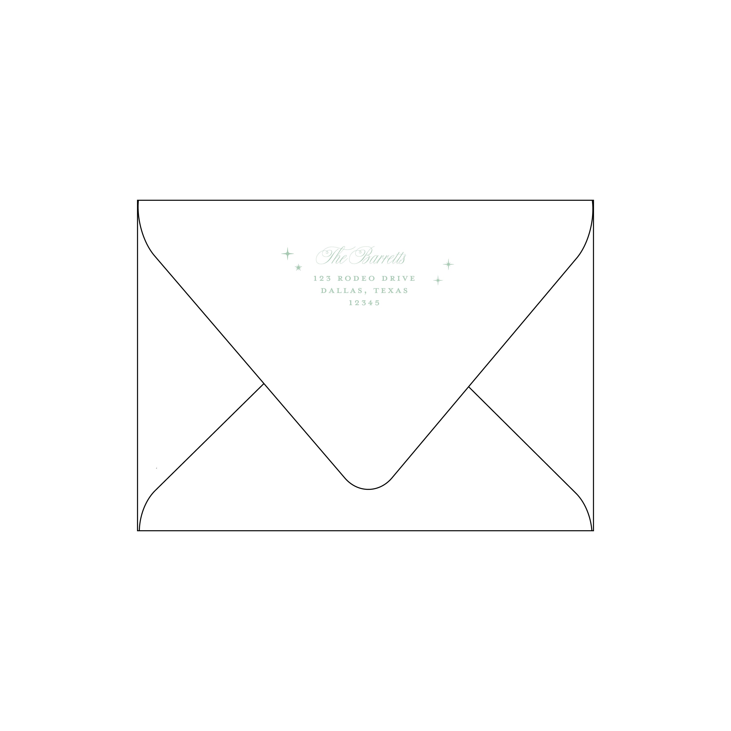 stars and wonders | holiday card | foil-stamped