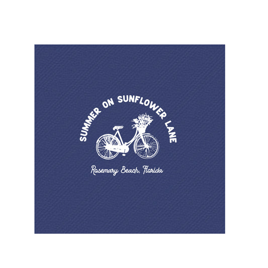 summer bike | napkins | 3ply or linen