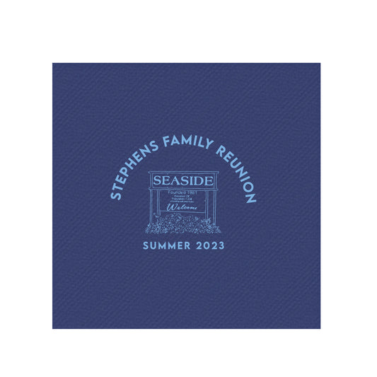 welcome to seaside | napkins | 3ply or linen