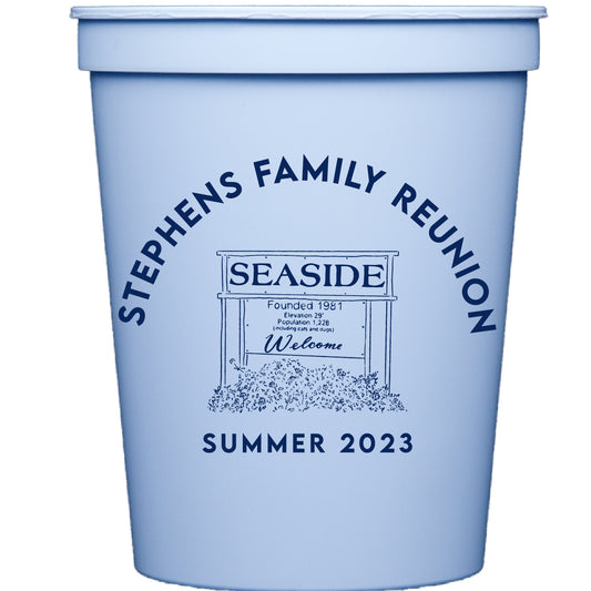welcome to seaside | stadium cups