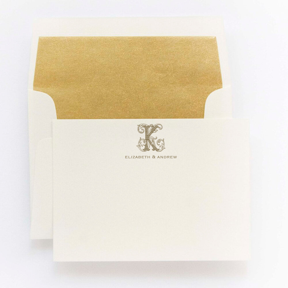 04-L43 | personal stationery | letterpress & flat printing
