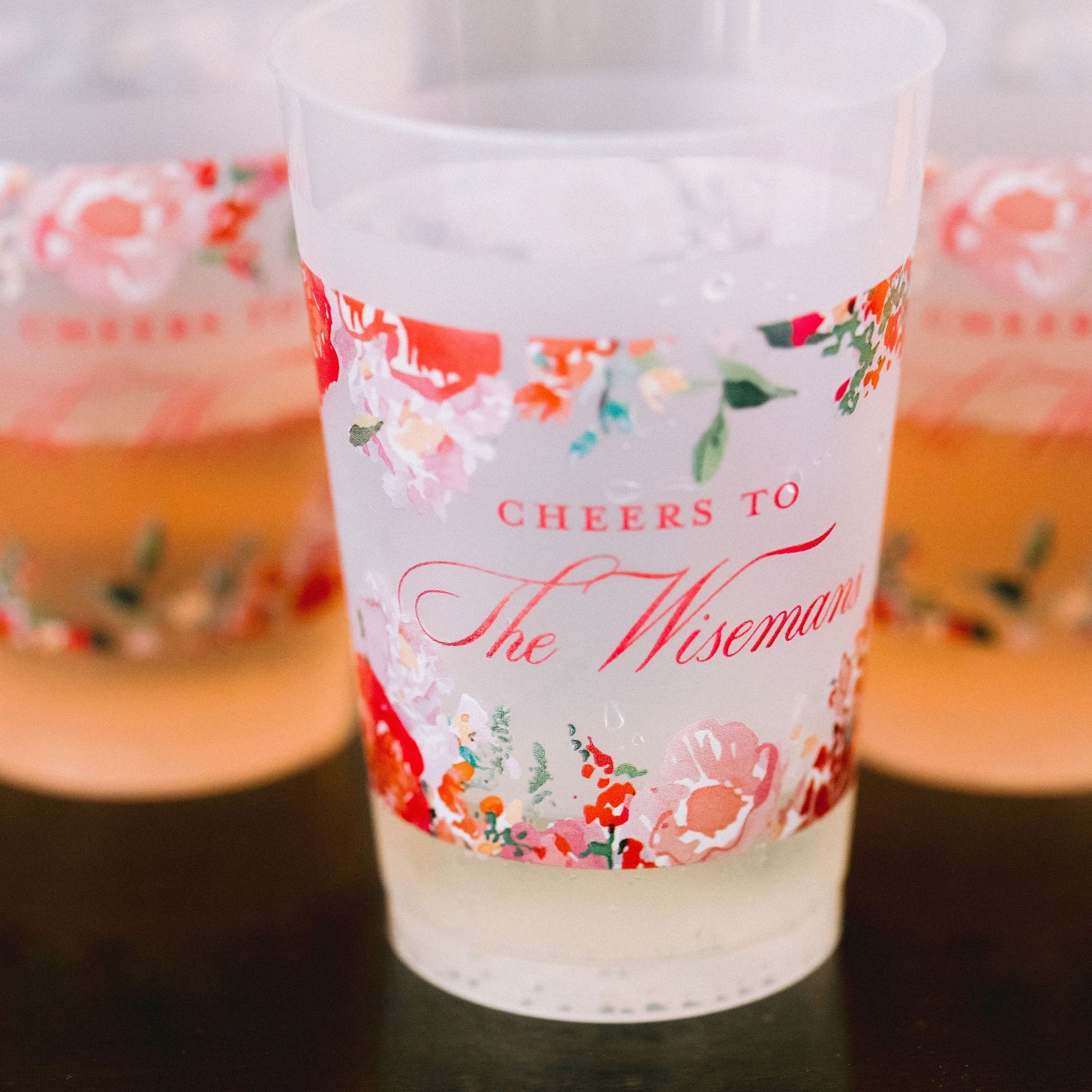 Hannah Frosted Cups - Abundant Wedding Invitations