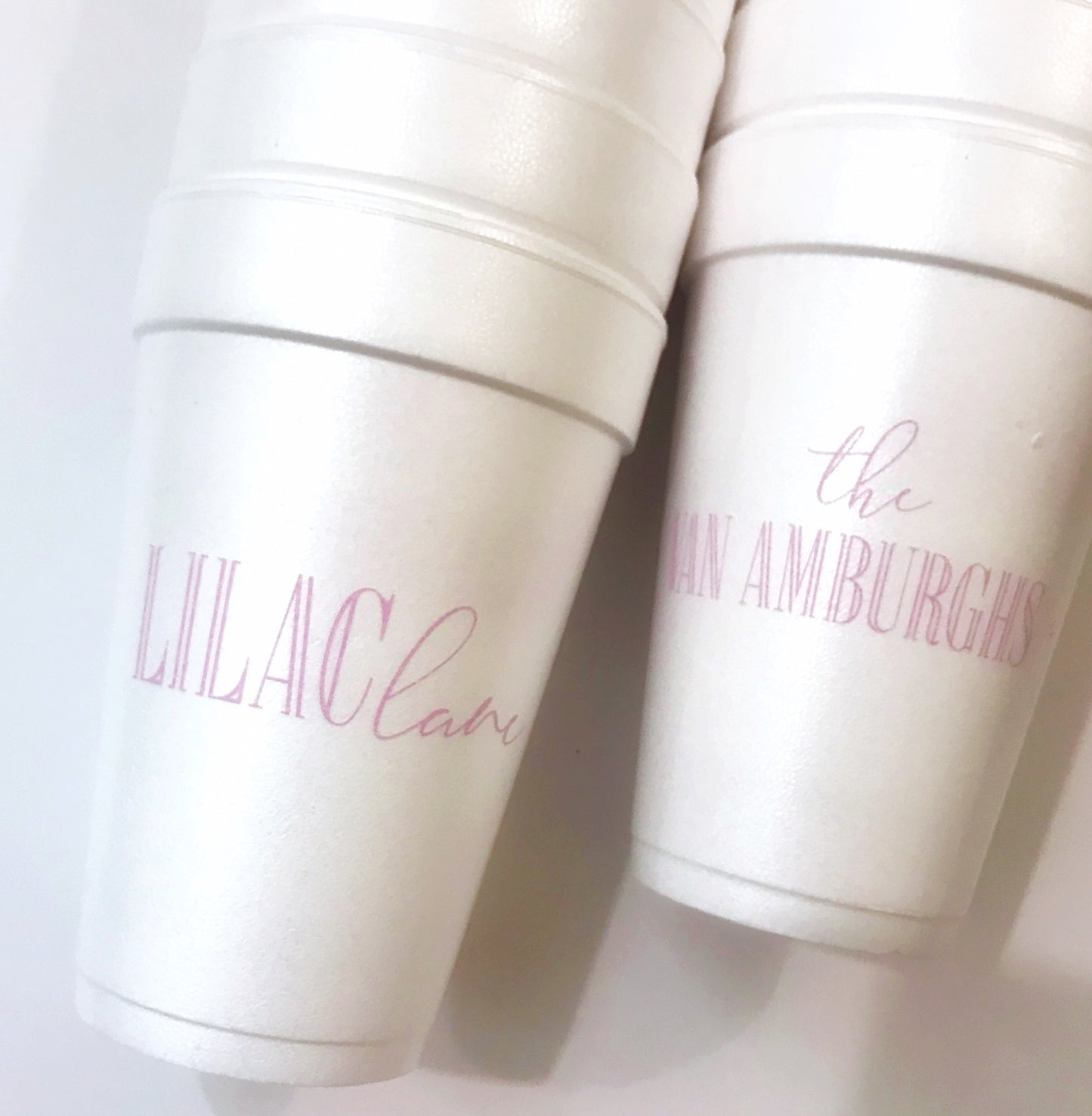 the name 2 | styrofoam cups