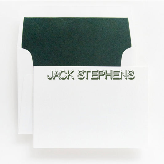 71-L346 | personal stationery | letterpress & flat printing
