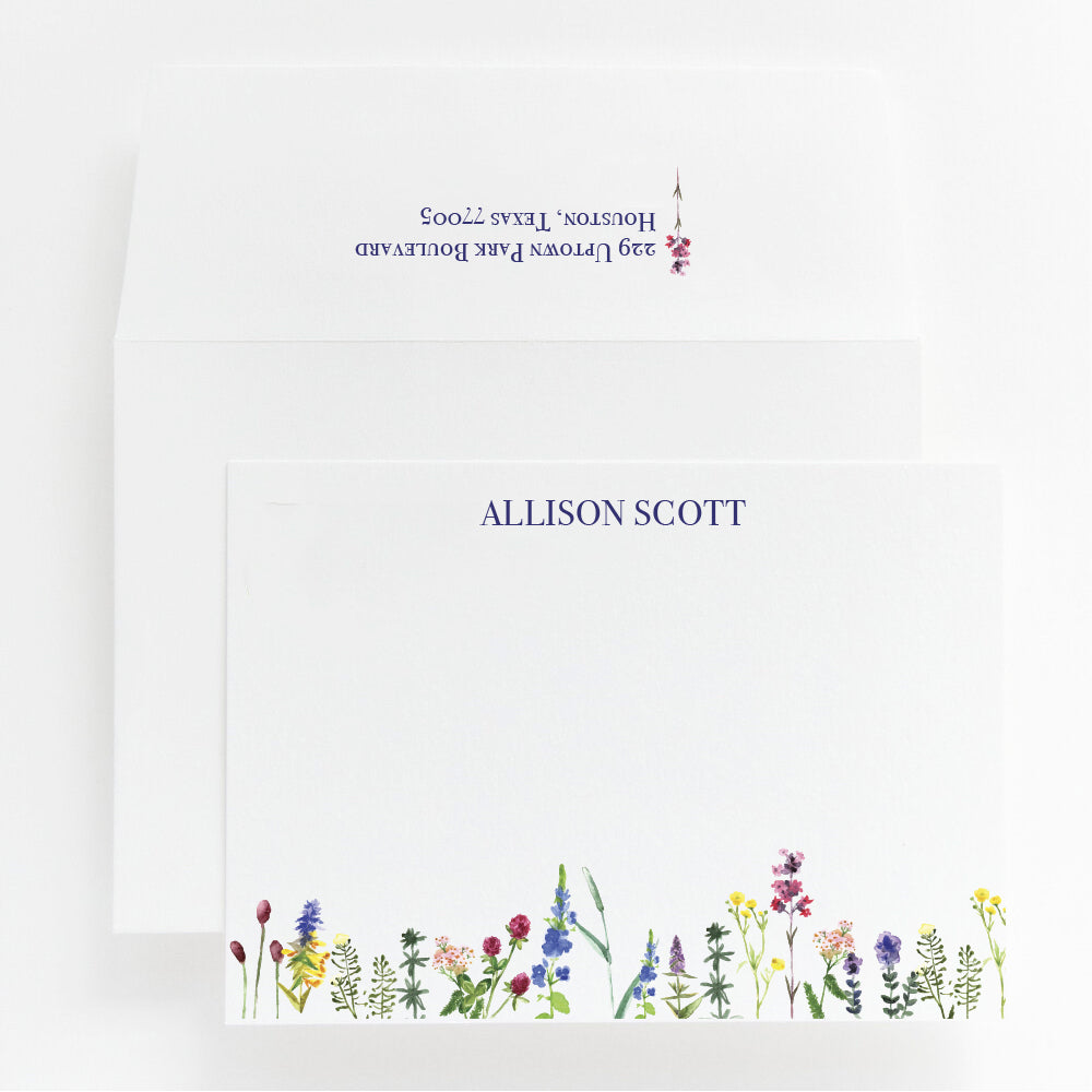 83 | personal stationery | flat printing