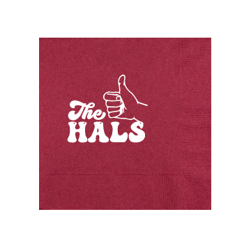 ATM Gig Em  Personalized Cocktail Napkins