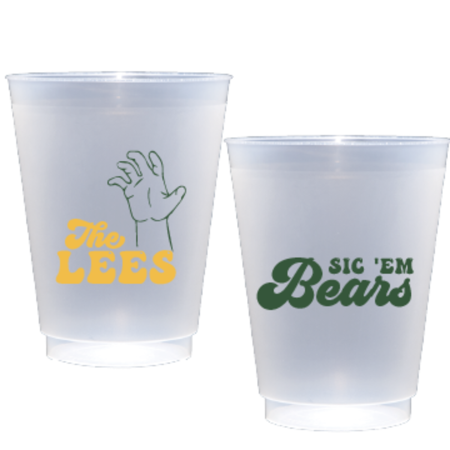 Baylor SicEm  Personalized Flex Cup