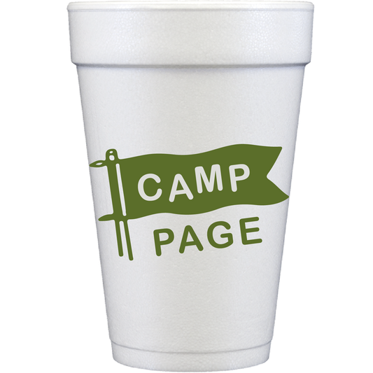 camp | styrofoam cups