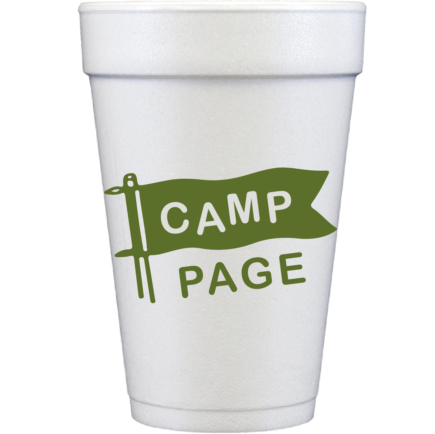 camp | styrofoam cups
