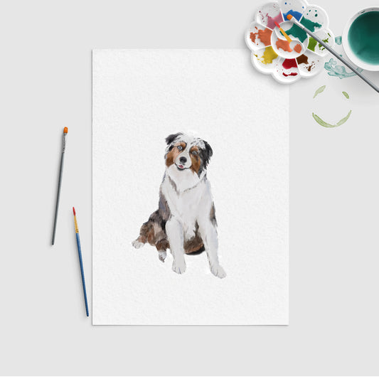 pet portrait illustration | digital file