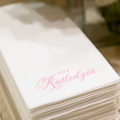 *guest towels, 1-color printing