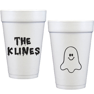 ghost | styrofoam cups