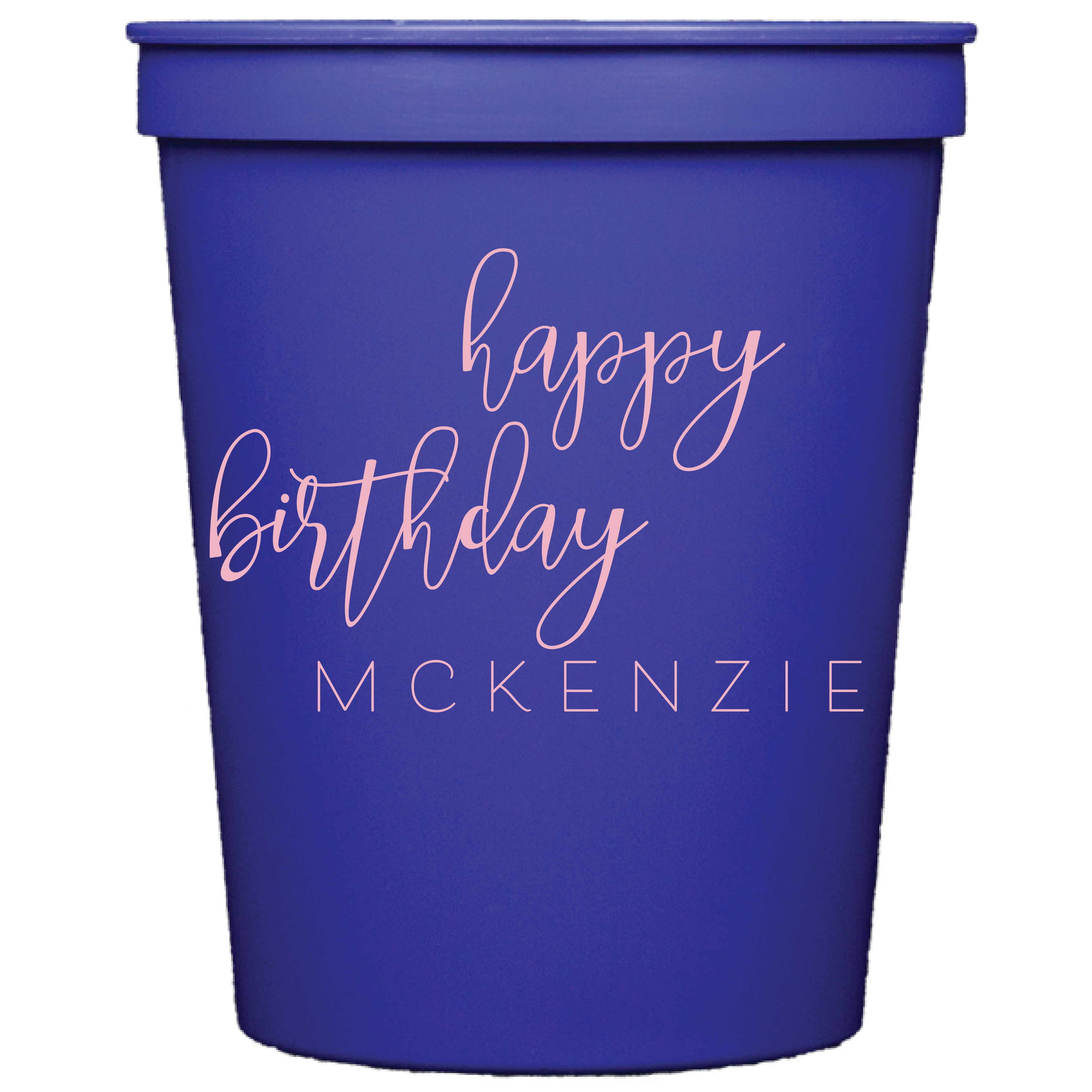 happy birthday | stadium cups