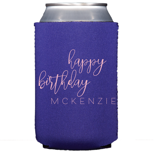 happy birthday | can cooler