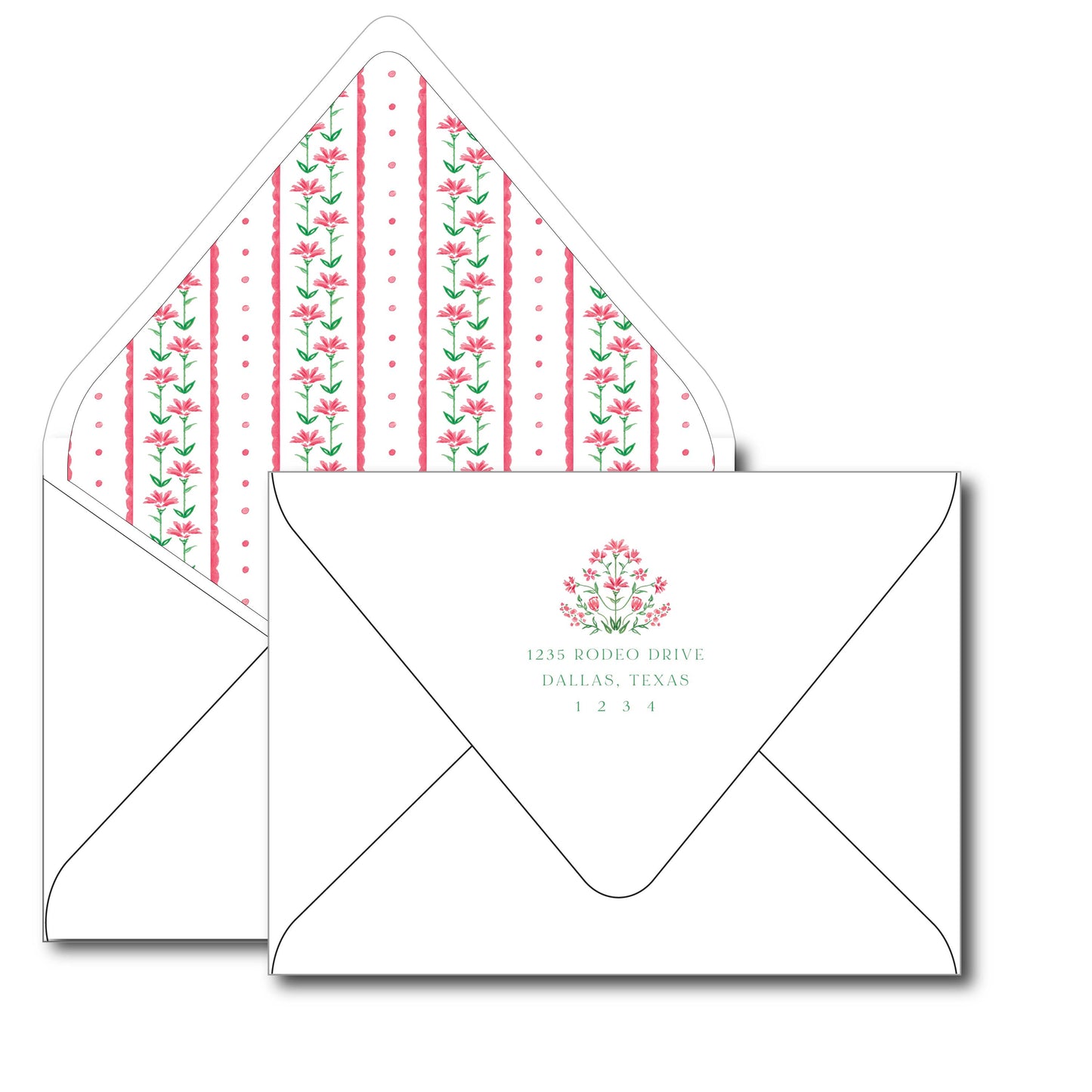 block | holiday card | pearly gates designs