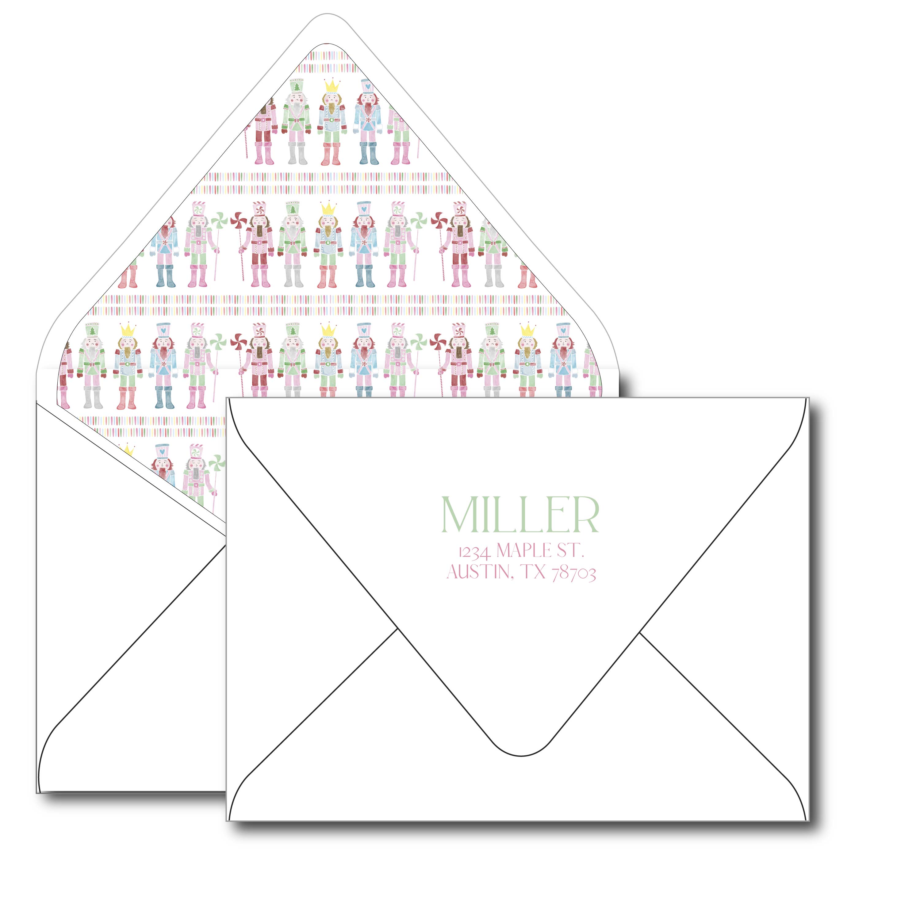 rainbow nutcrackers | holiday card | bethany kelm