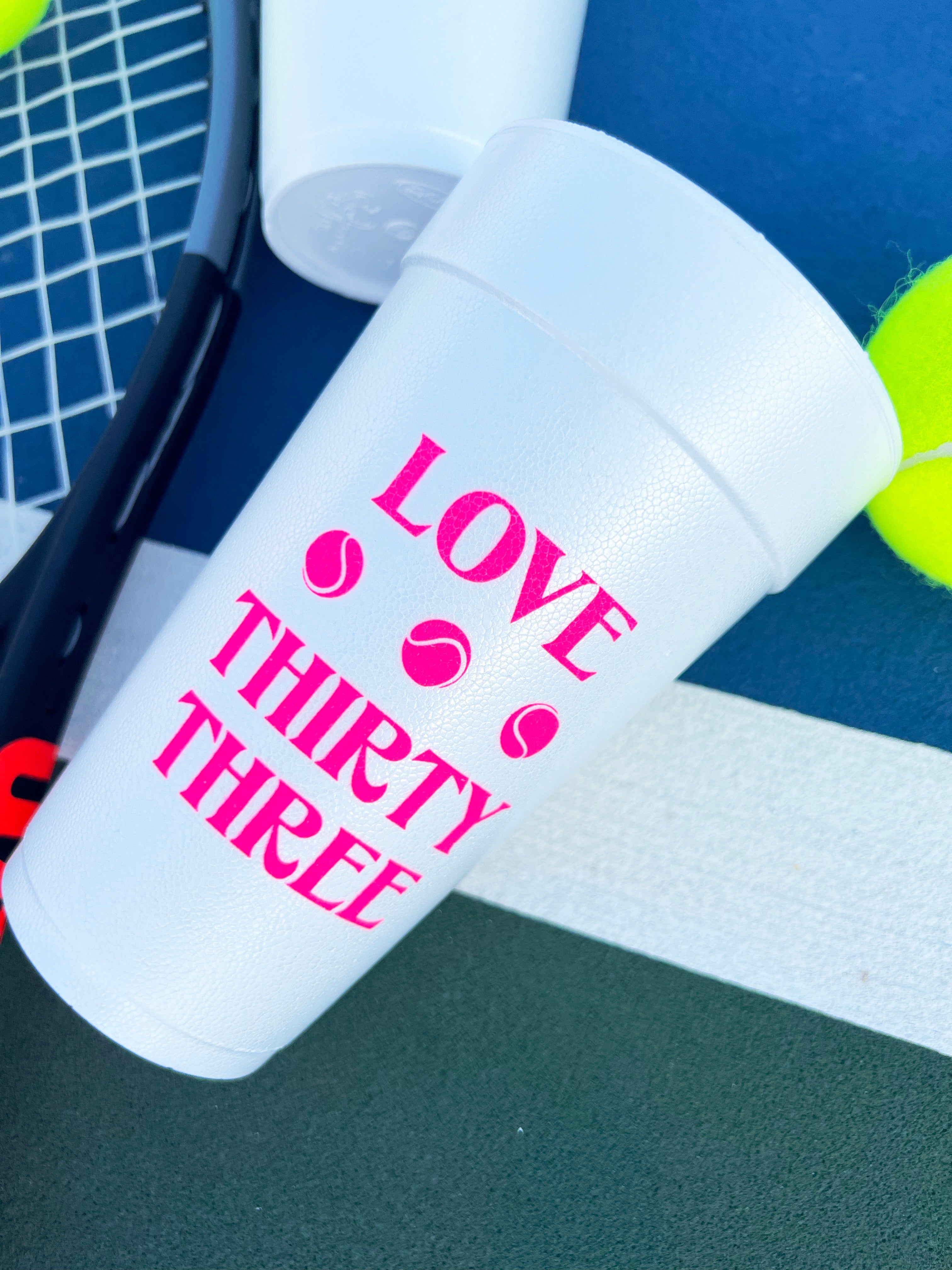 over served | styrofoam cups