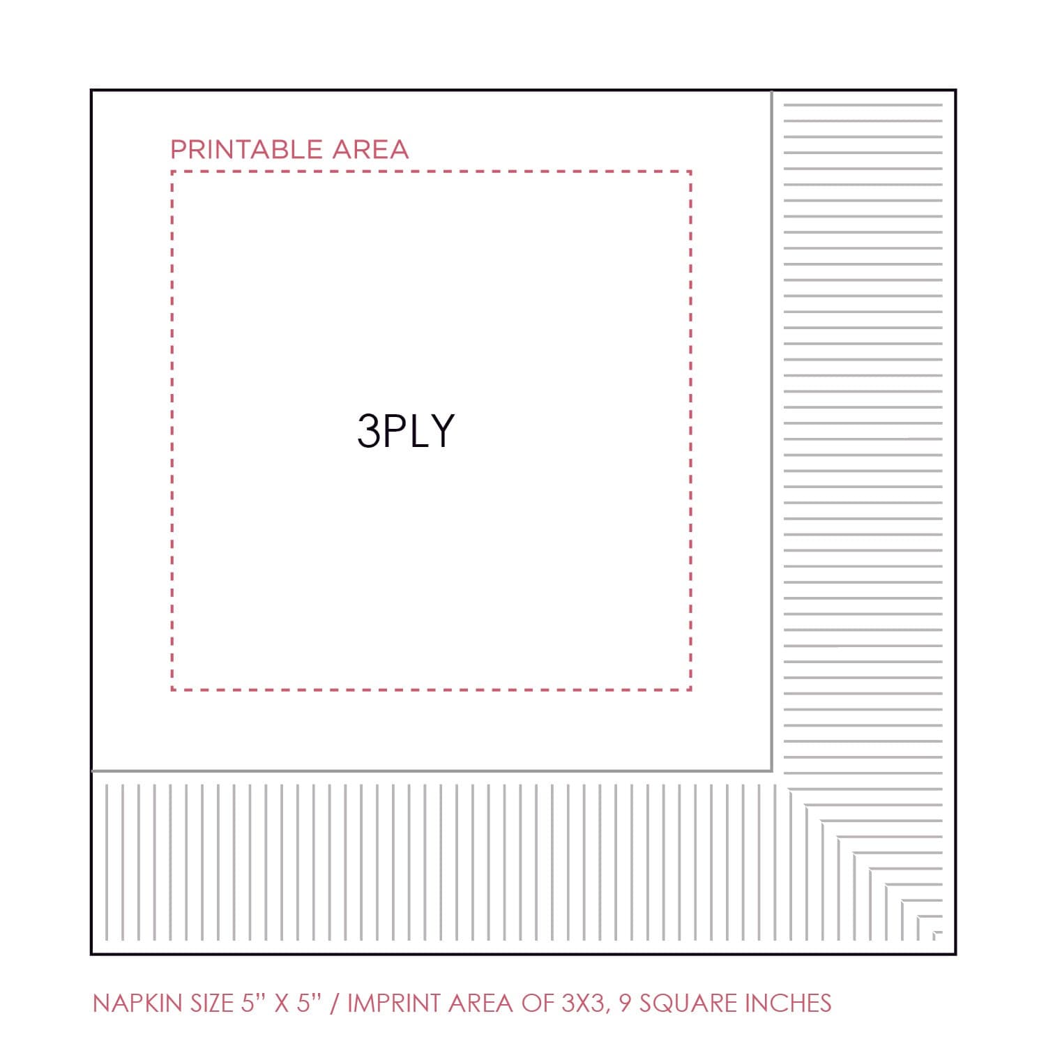 cocktail circle | beverage napkins | 3ply or linen