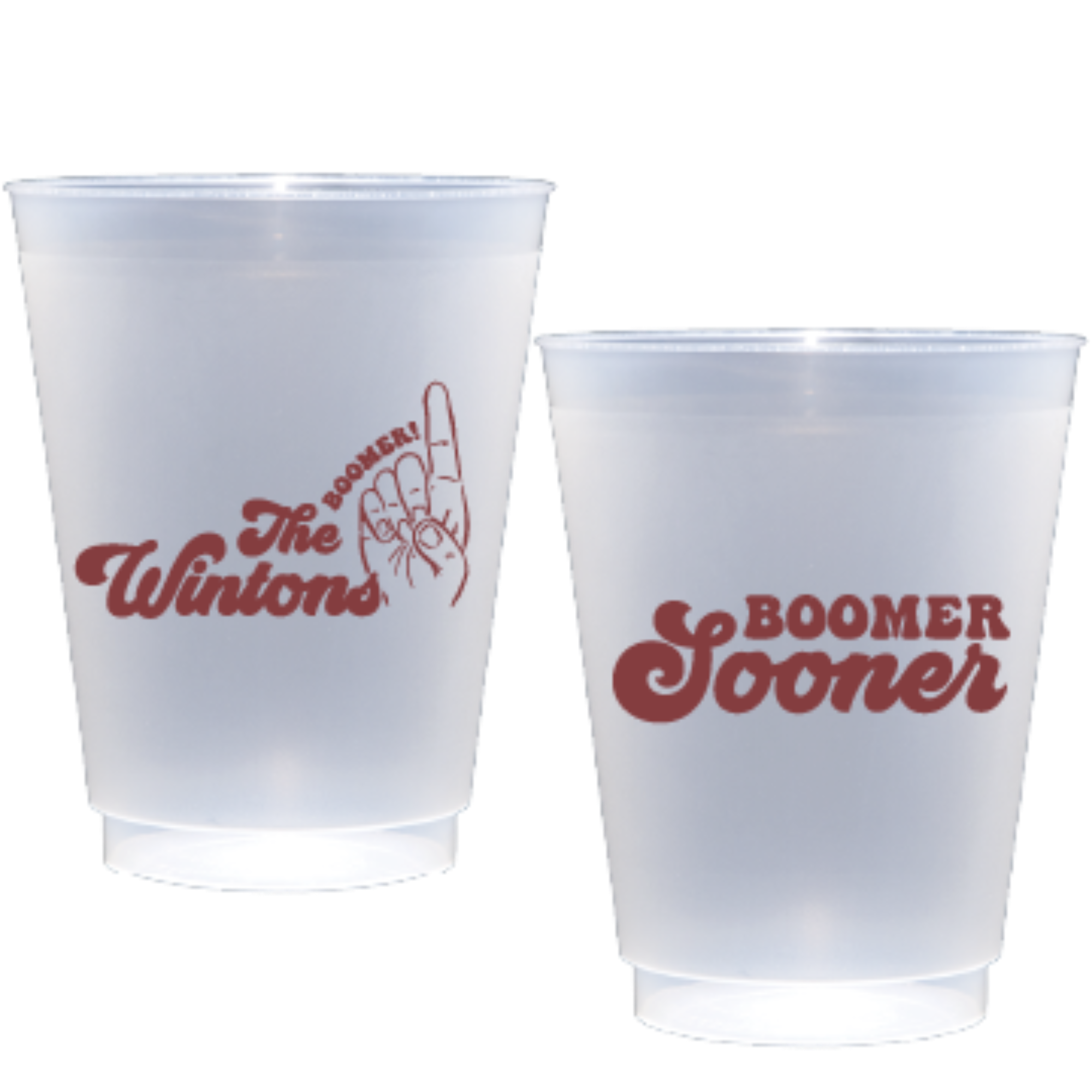 OU Boomer   Personalized Flex Cup