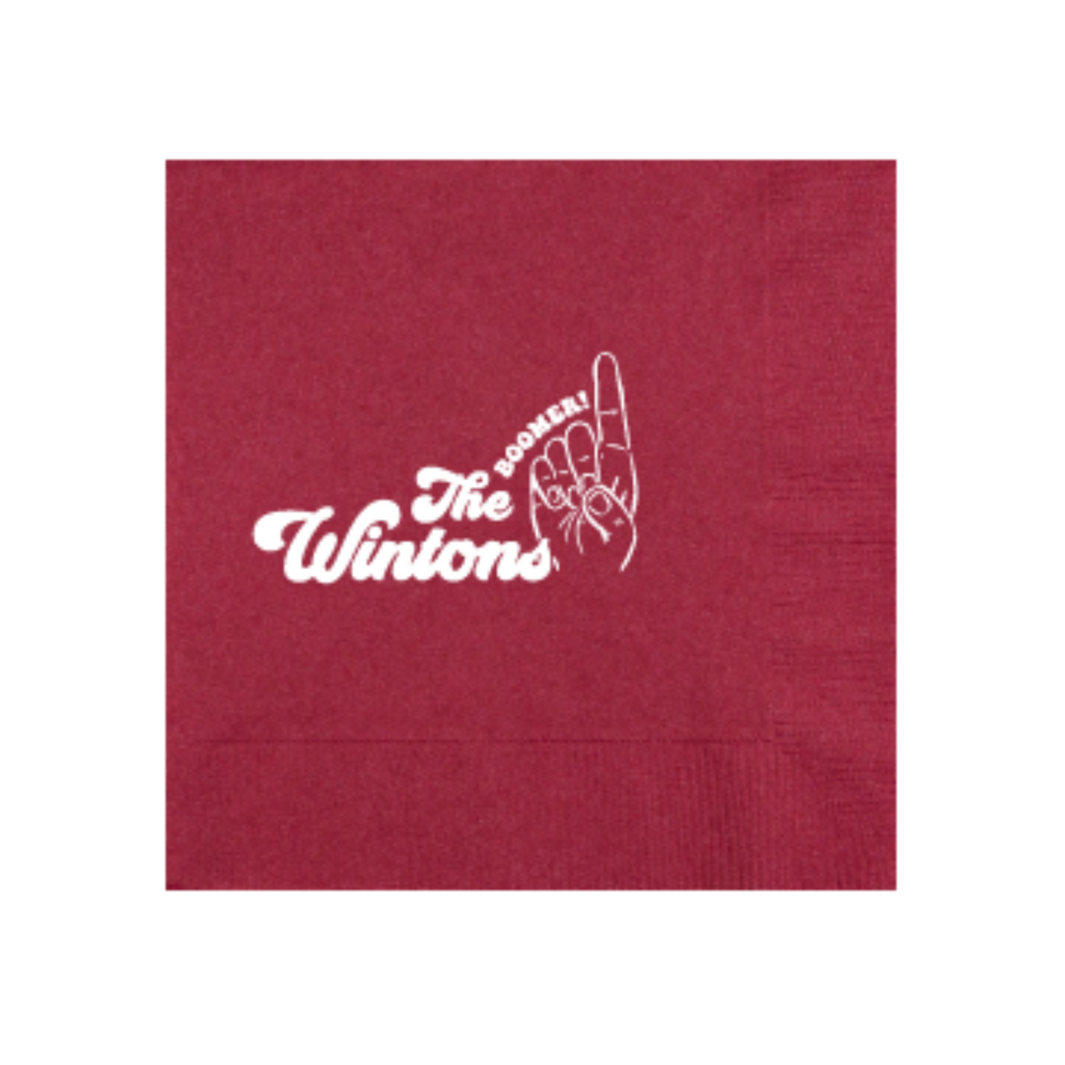 OU Boomer   Personalized Cocktail Napkins