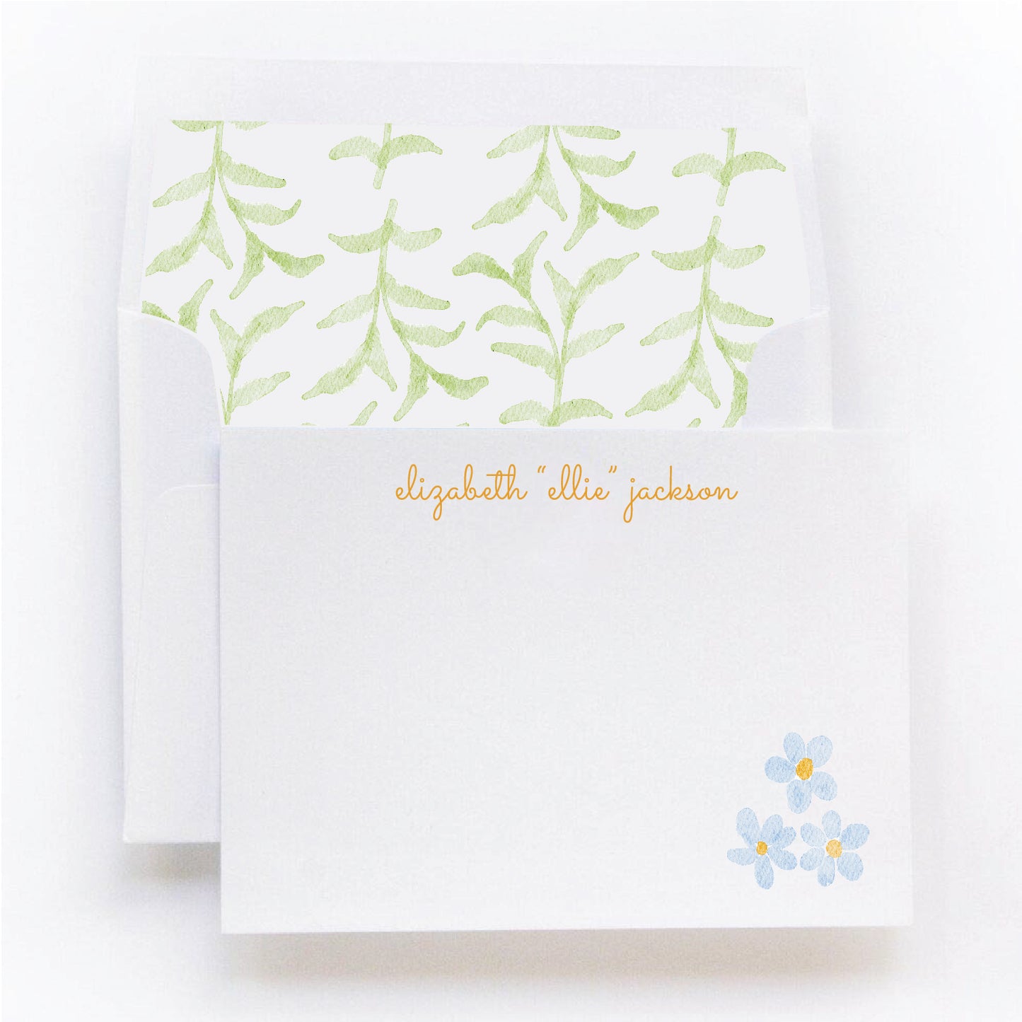 blue daisies | stationery gift set