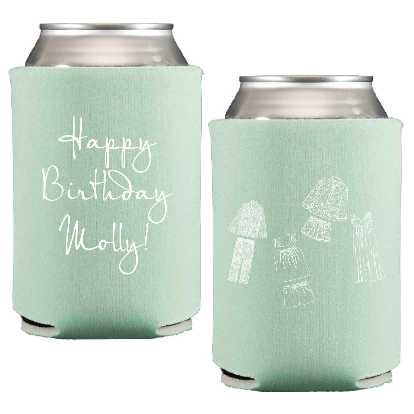 pajama party | can cooler