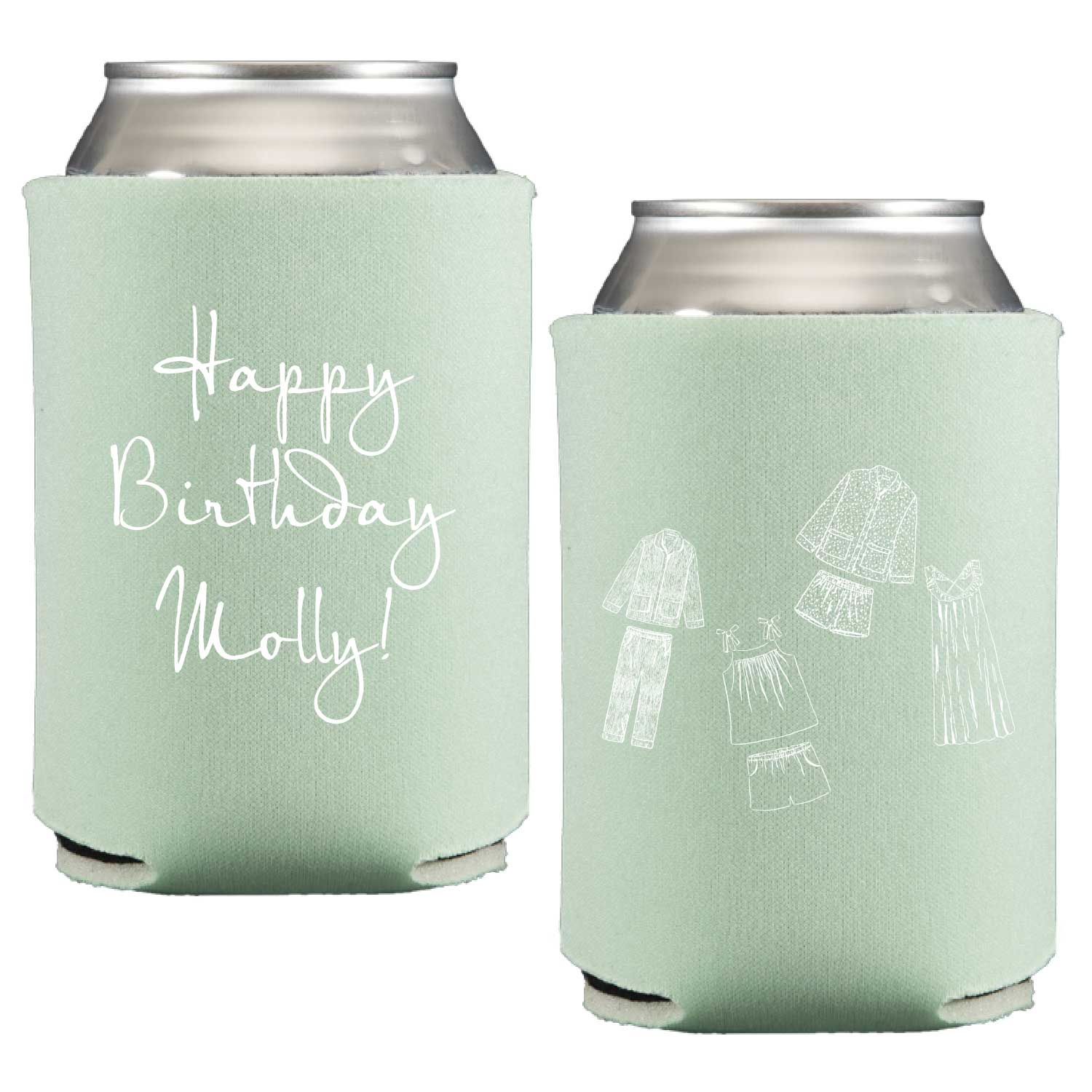 pajama party | can cooler