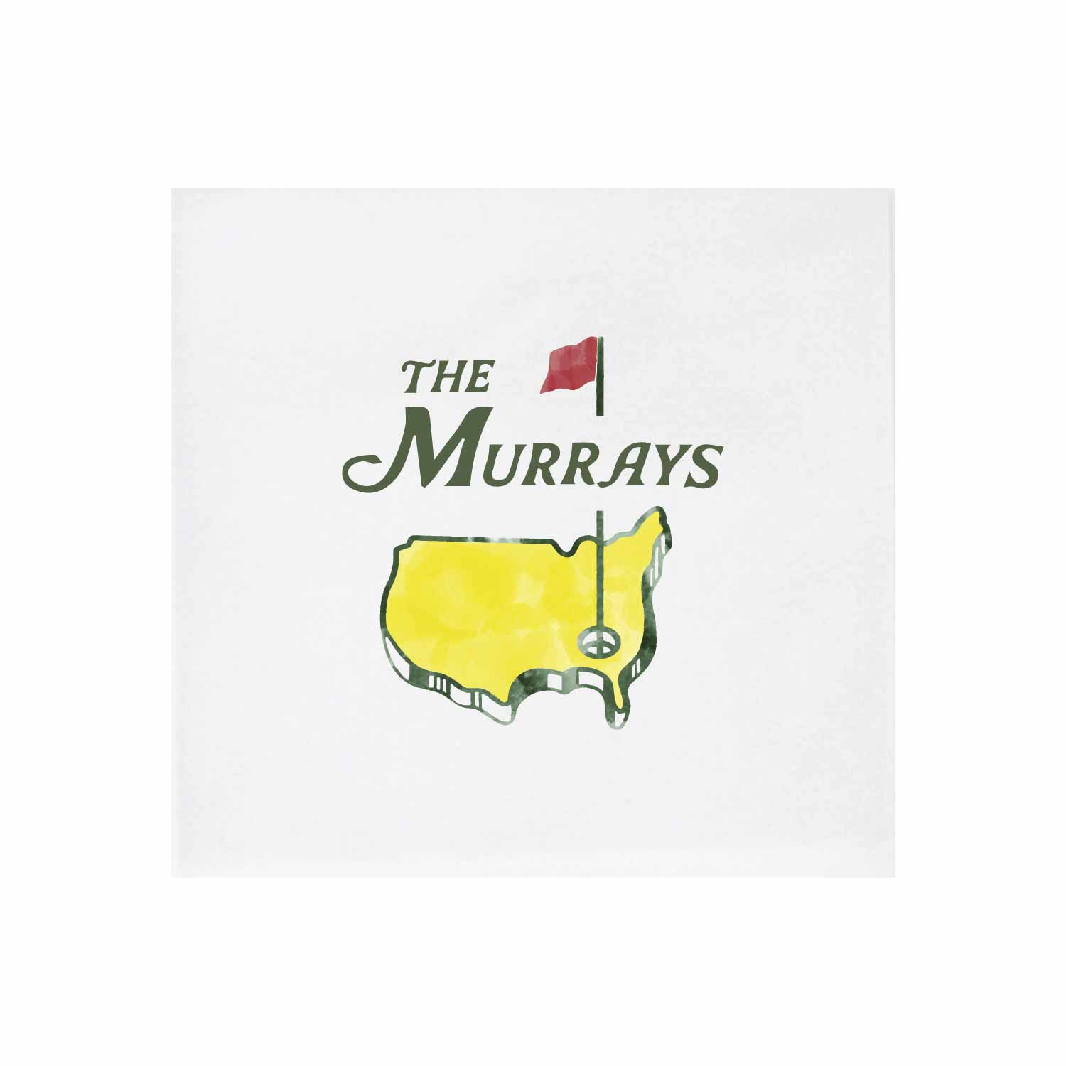 masters personalized cocktail napkins
