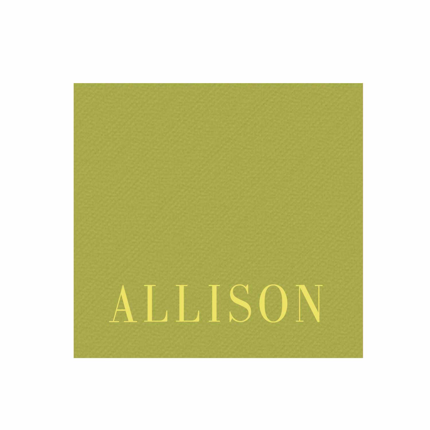 wildflower personalized cocktail napkins