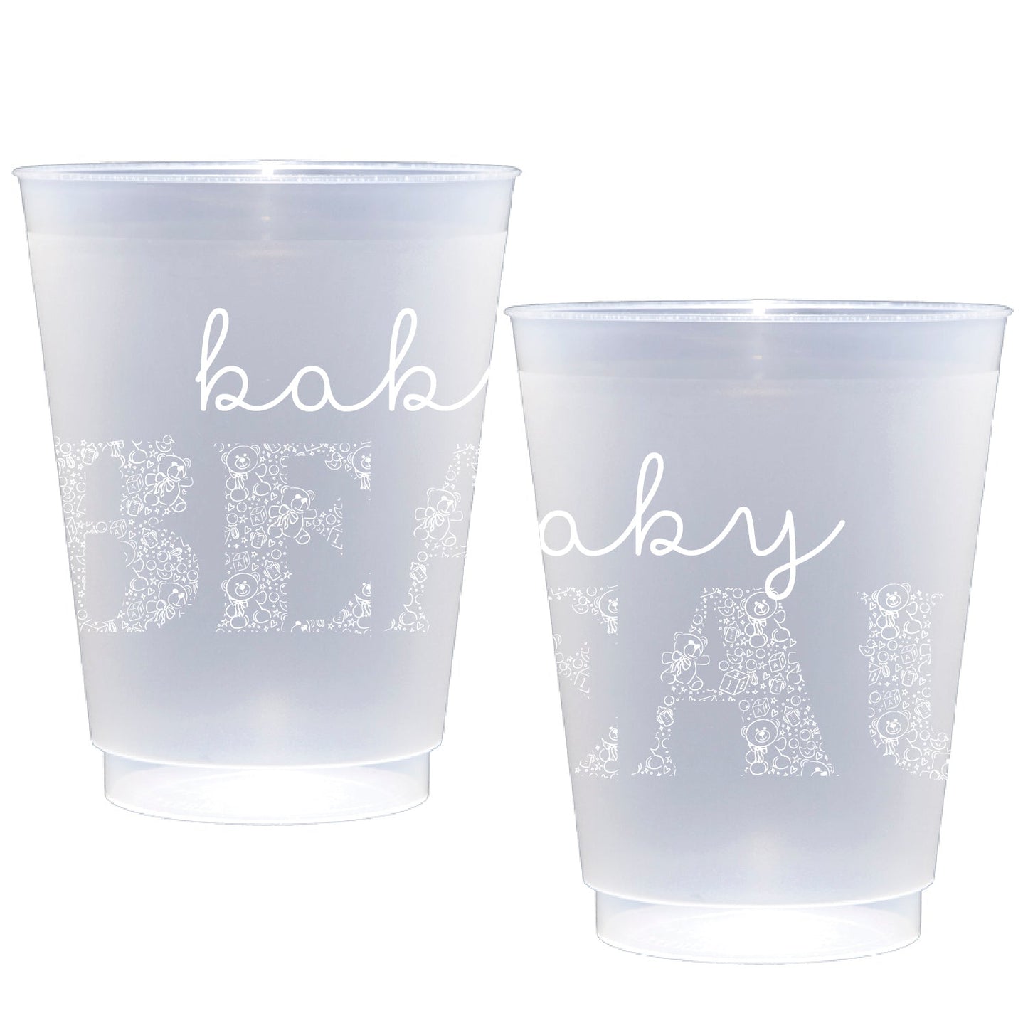 Baby Bear Baby Shower Personalized Flex Cup