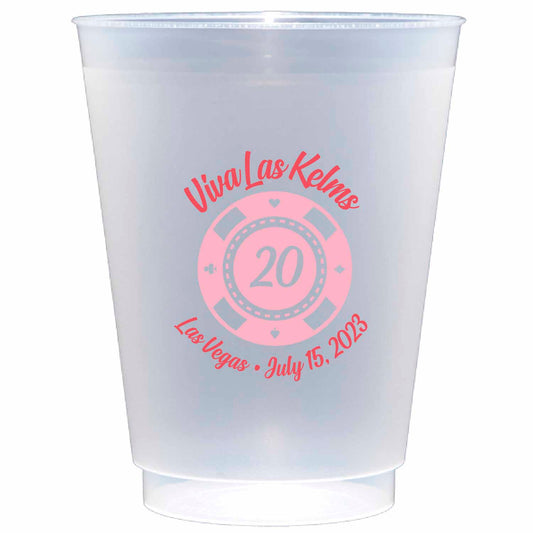 las vegas personalized flex cup