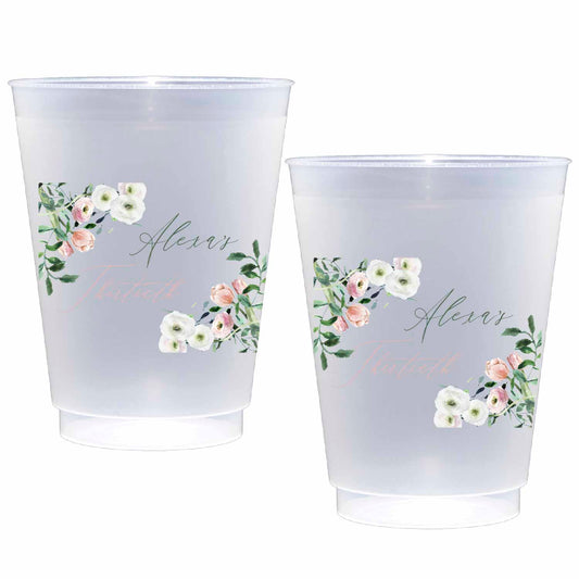 sage and tulip personalized flex cup