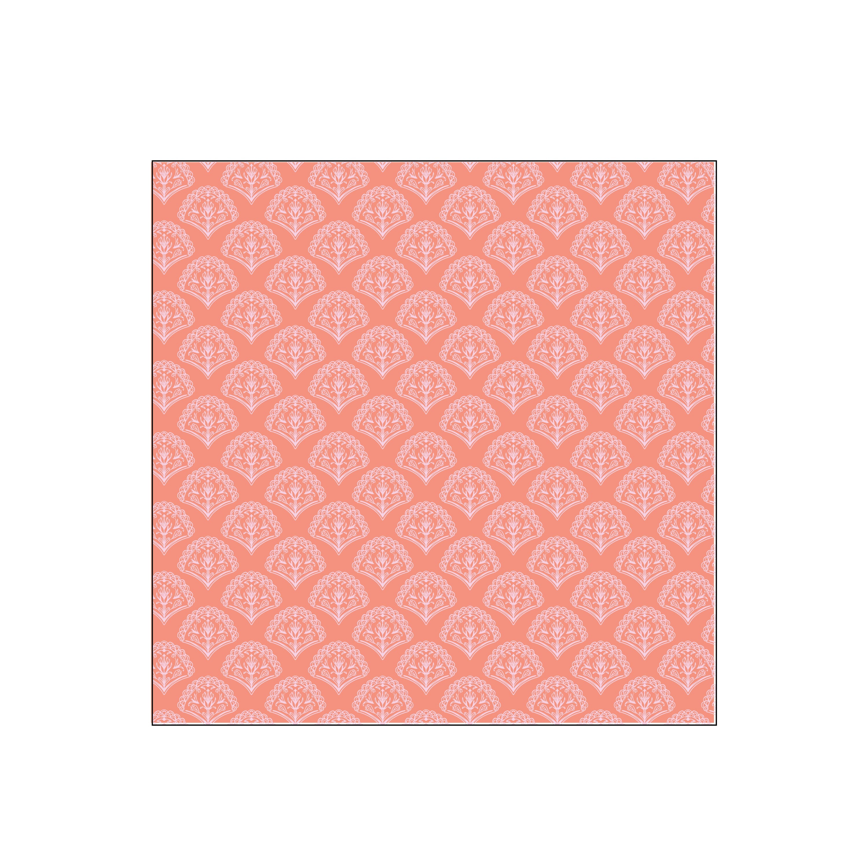 blockprint coral | invitation