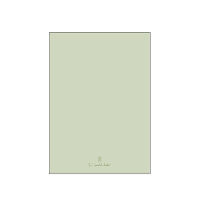 green and white | invitation