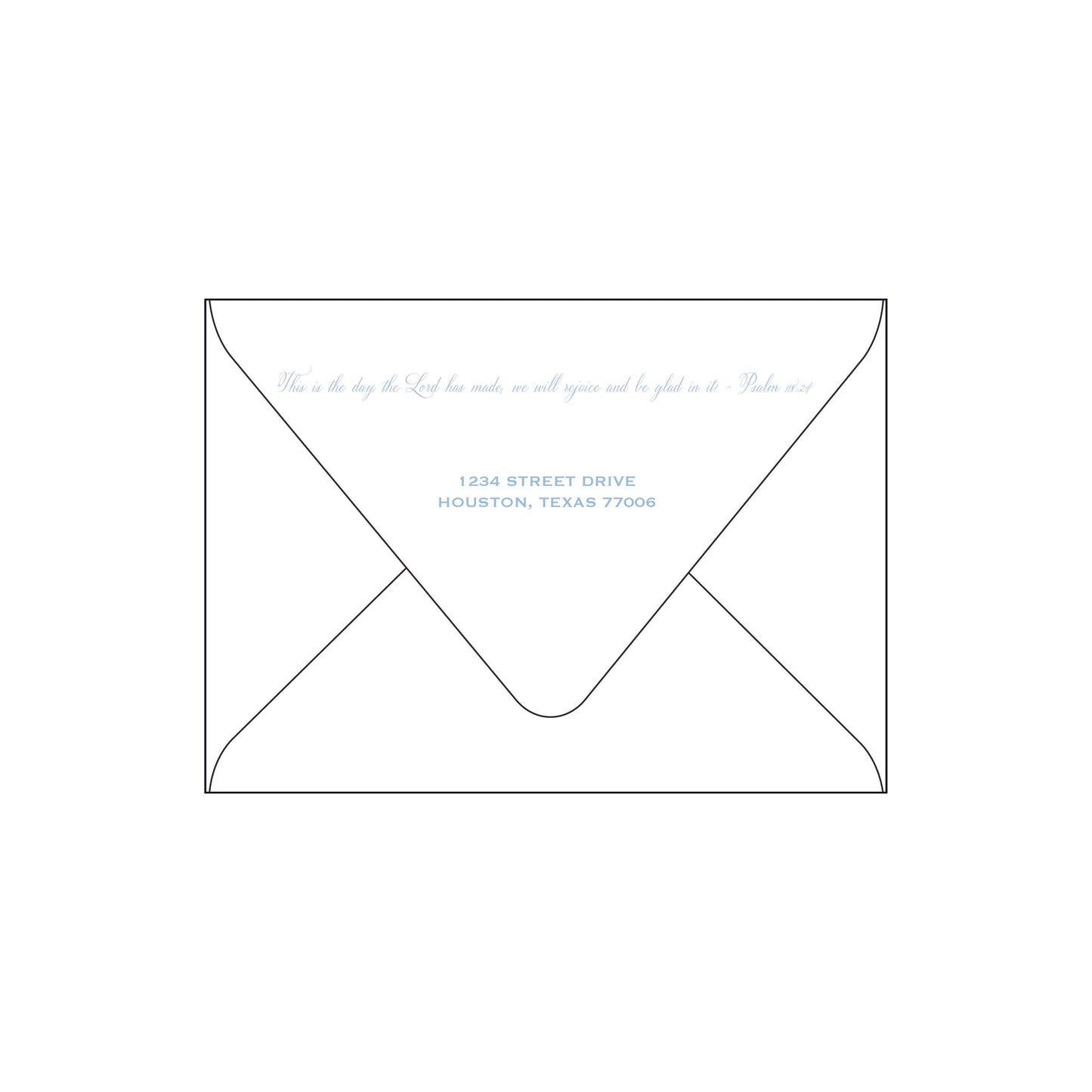 bird cross blue | invitation | specialty printing