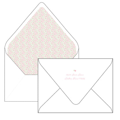 floral letters | invitation