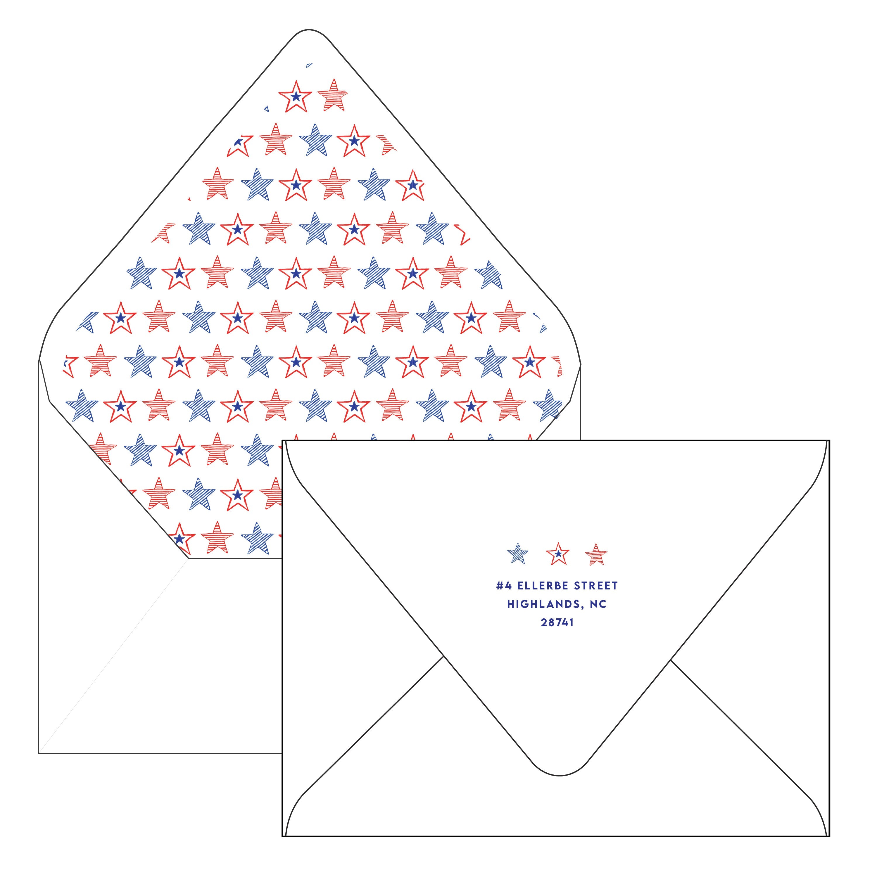 patriotic bike | invitation