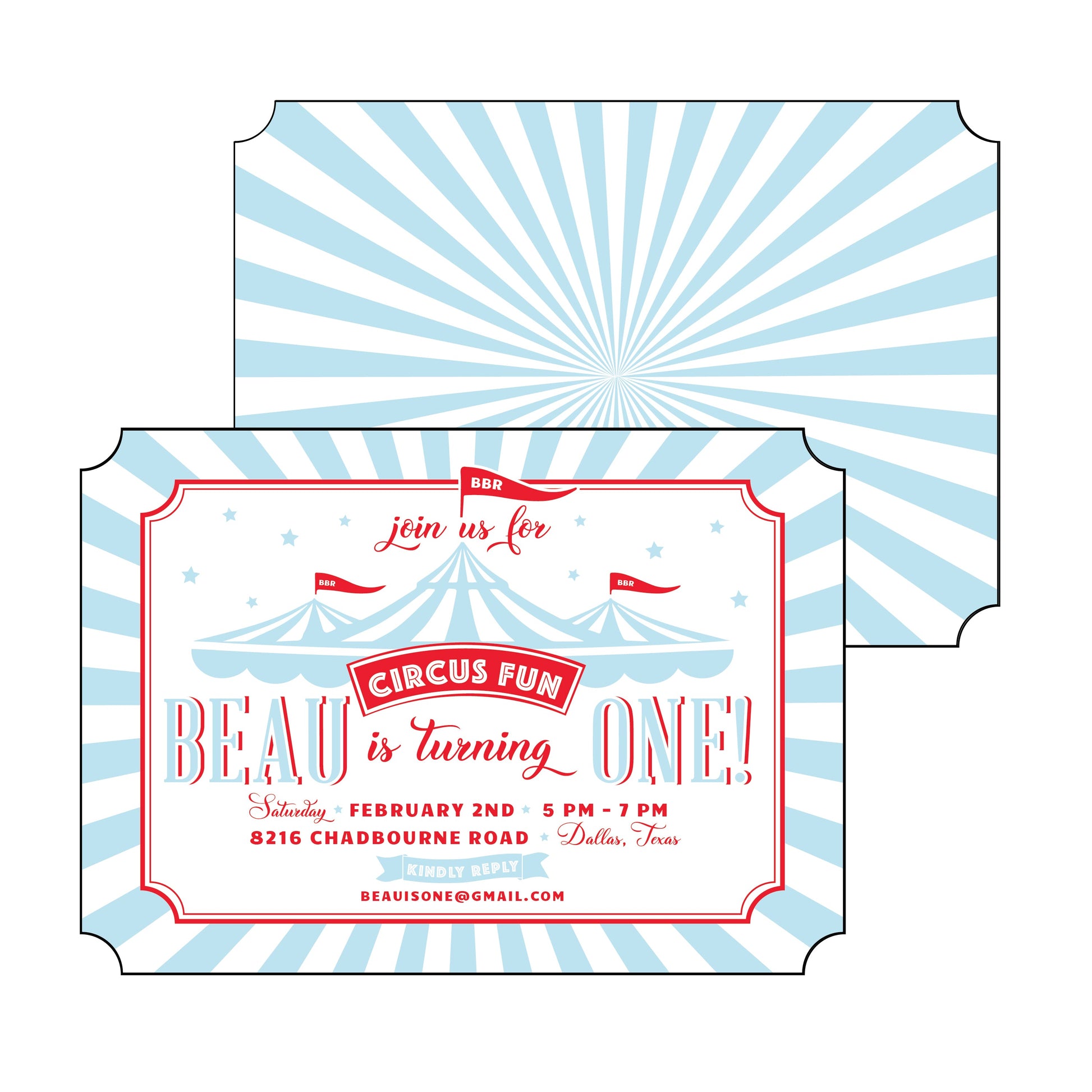 The Essential Market Personalized Party Invitation