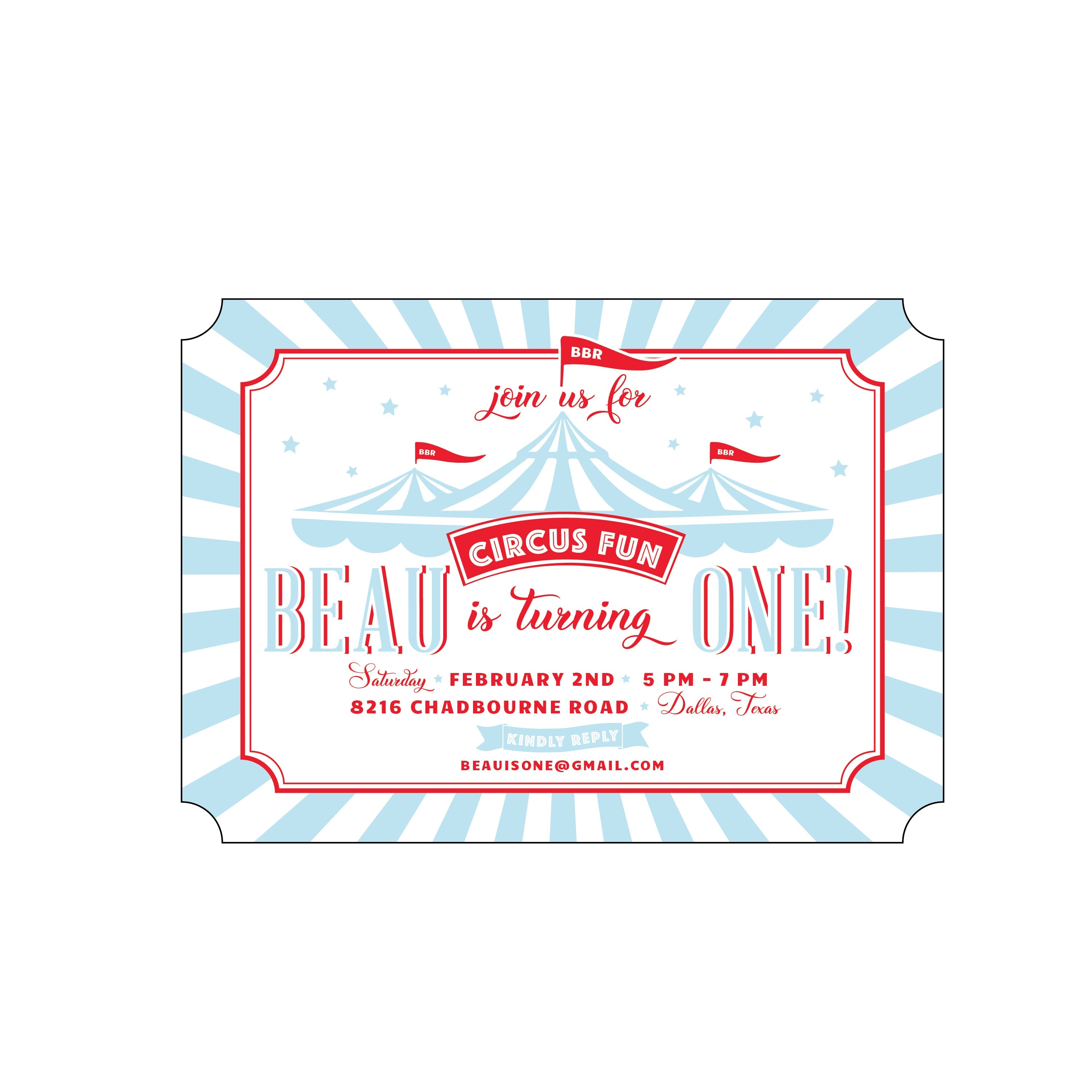 circus | invitation