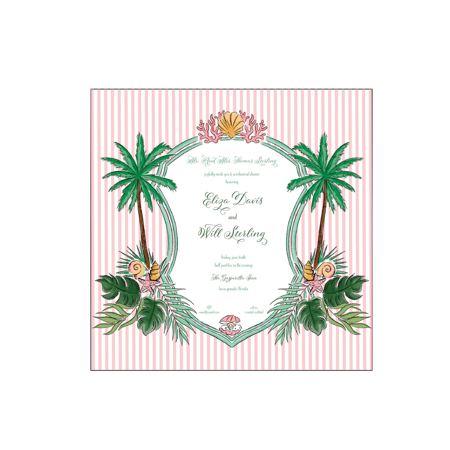 palm beach | invitation