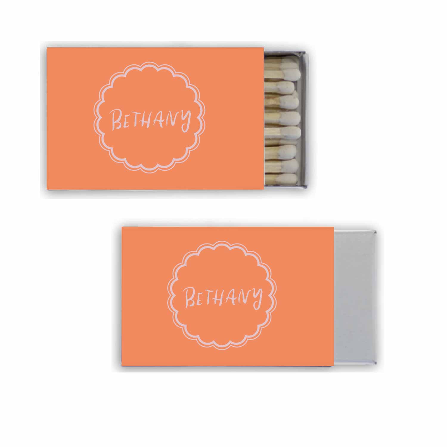 hand lettering 03 personalized match boxes