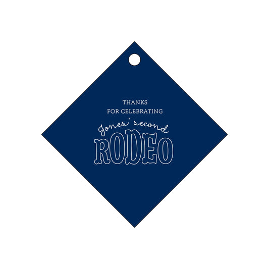 first rodeo  Personalized Gift Tags